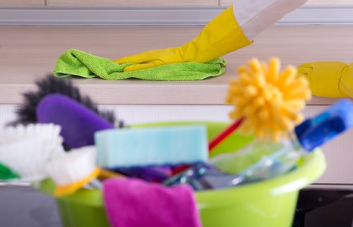 Creekmouth Carpet Cleaners team using sustainable recycling practices