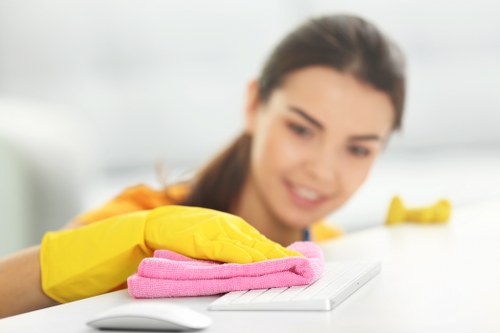 Specialist upholstery cleaning process for a fabric couch in Creekmouth