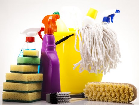 Local upholstery cleaning service in Creekmouth treating a sofa